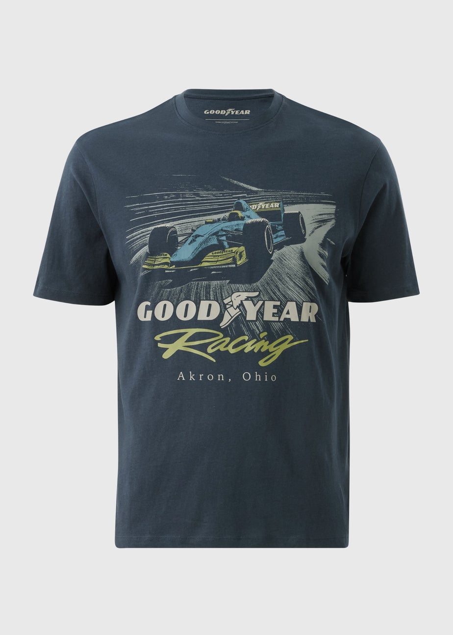 Navy Good Year Races T-Shirt