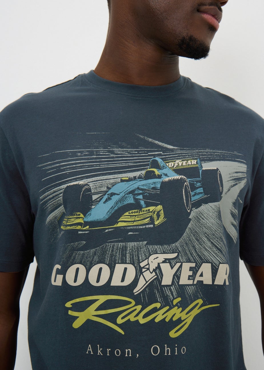 Navy Good Year Races T-Shirt