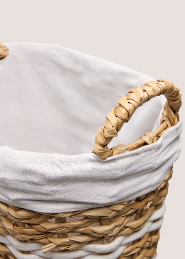 Woven Rope Laundry Basket