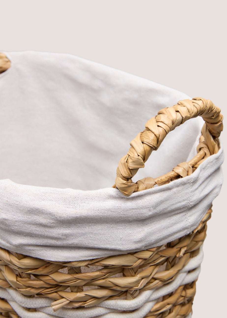 Woven Rope Laundry Basket