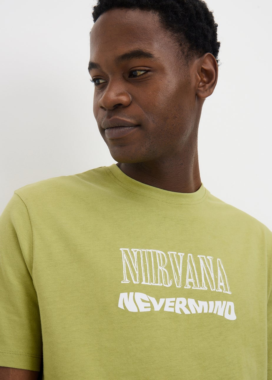 Nirvana Green Band T-Shirt