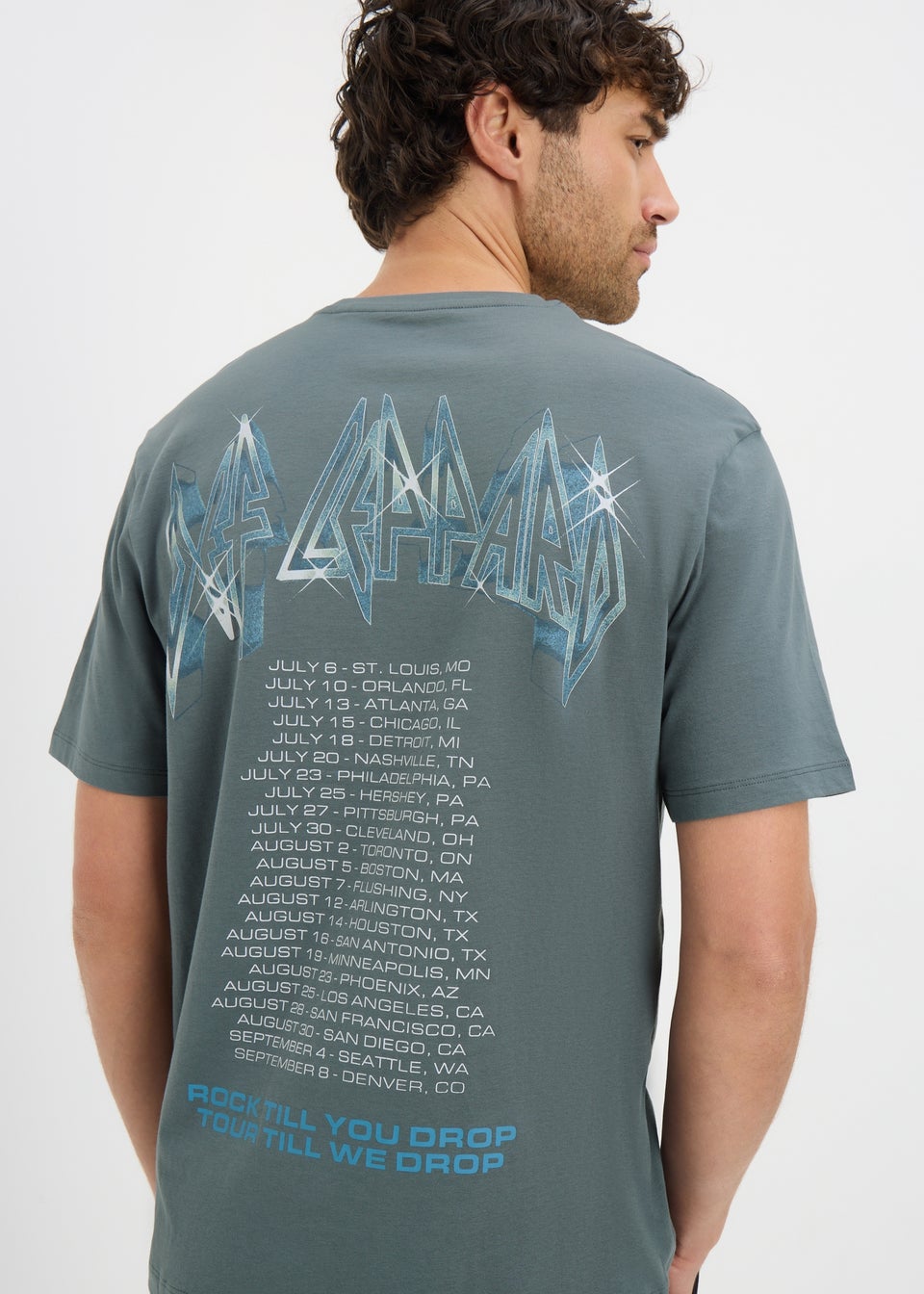 Blue Def Leppard Storm T-Shirt