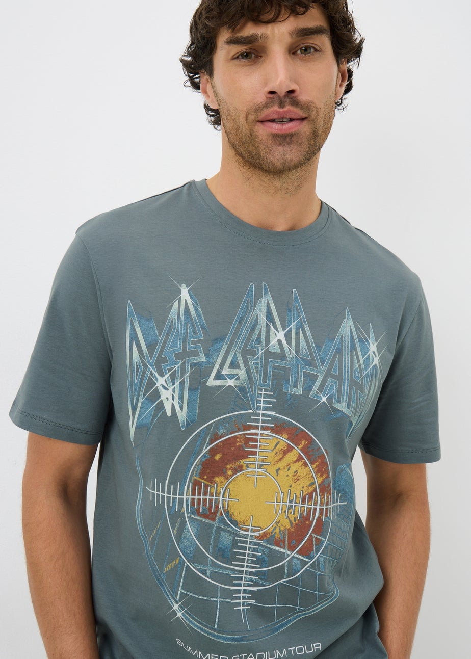 Blue Def Leppard Storm T-Shirt