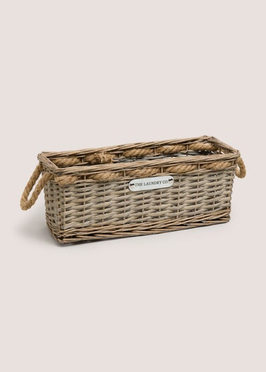Laundry Rope Wick Window Basket