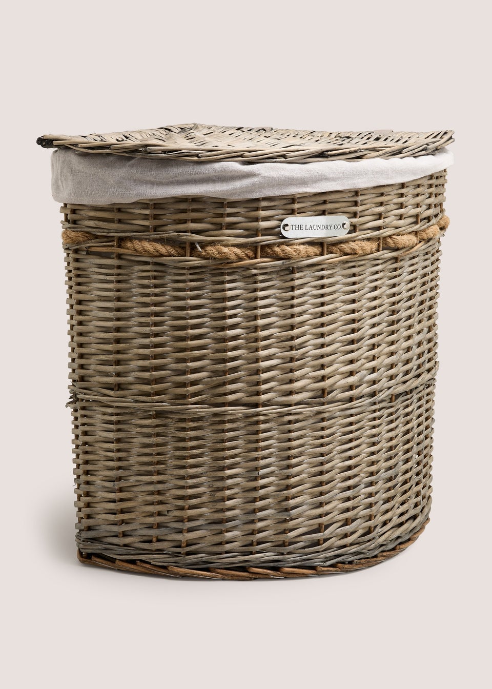 Laundry Rope Corner Laundry Basket