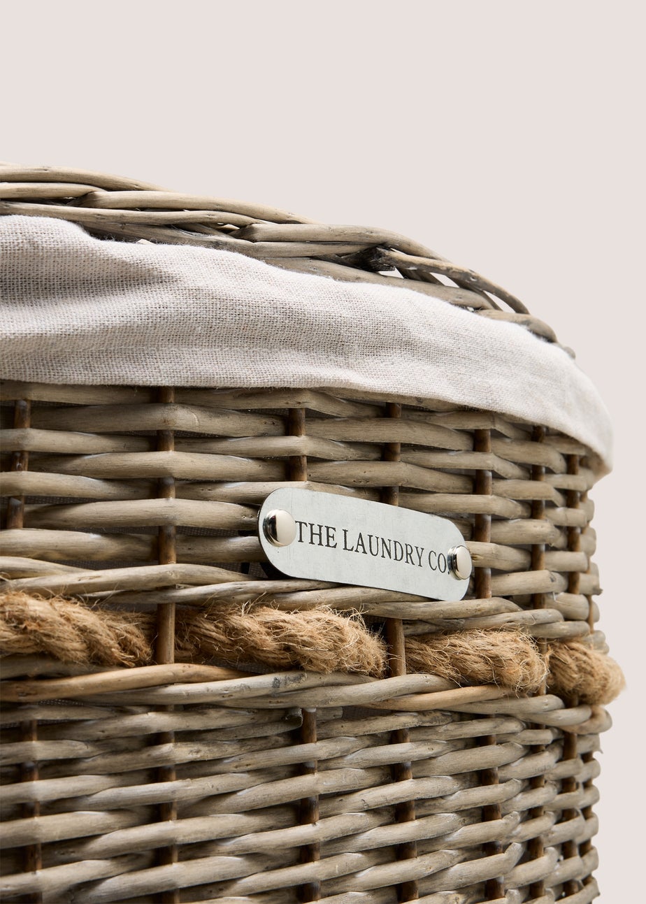 Laundry Rope Corner Laundry Basket