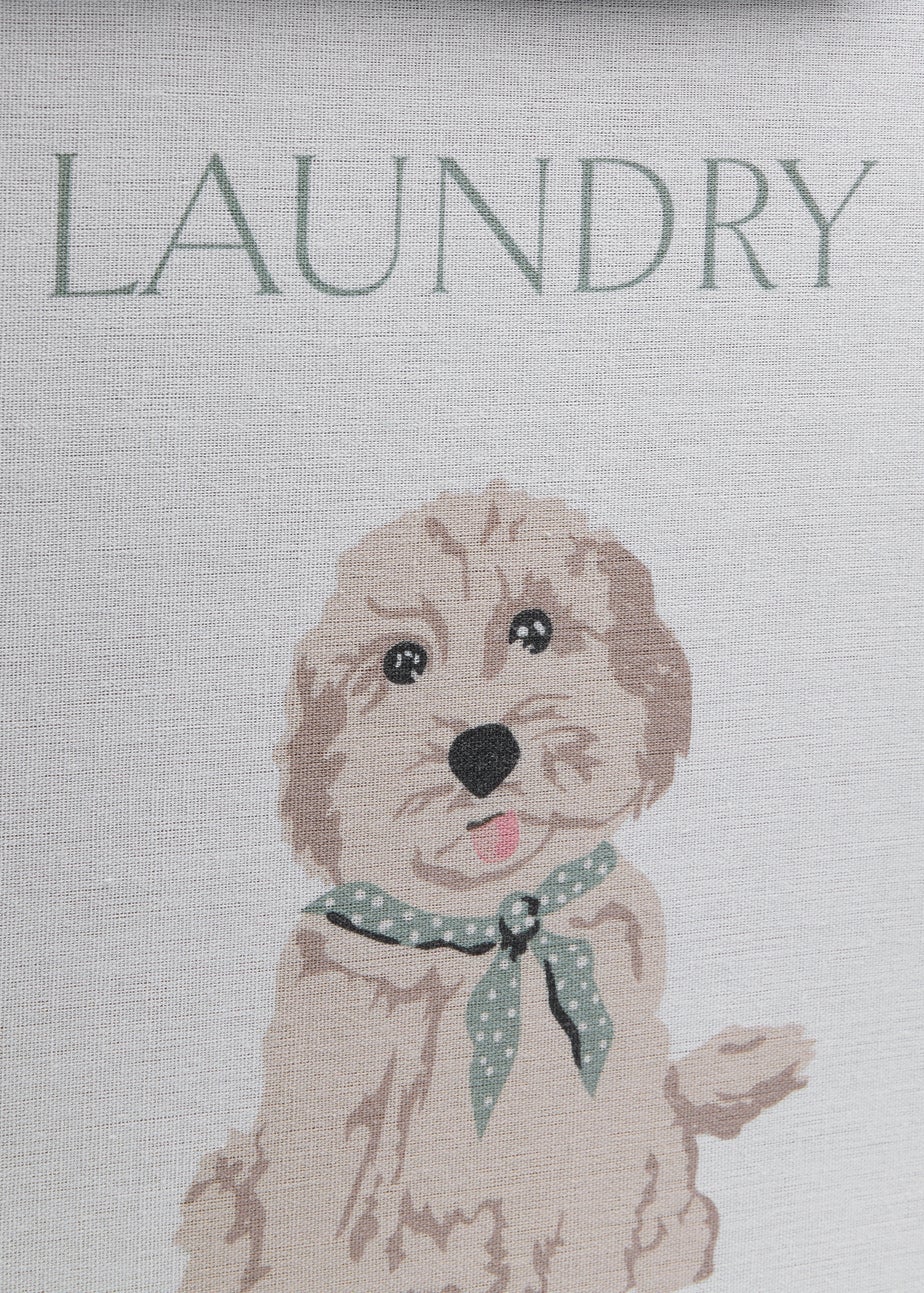 Cockapoo Collapsible Laundry Basket