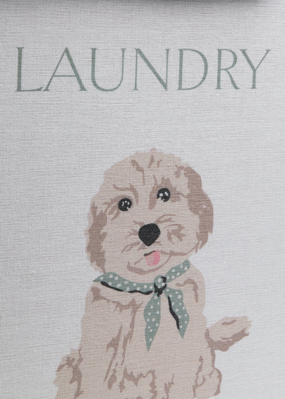 Cockapoo Collapsible Laundry Basket