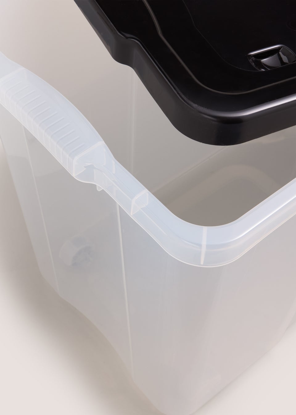Black Wheeled Storage Box
