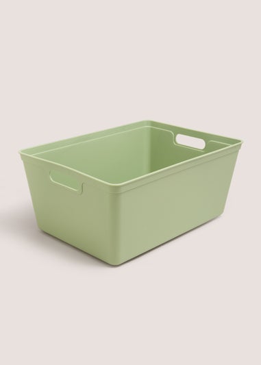 Green Large Storage Tray