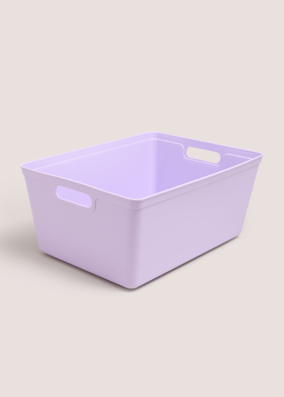 Purple Large Storage Tray