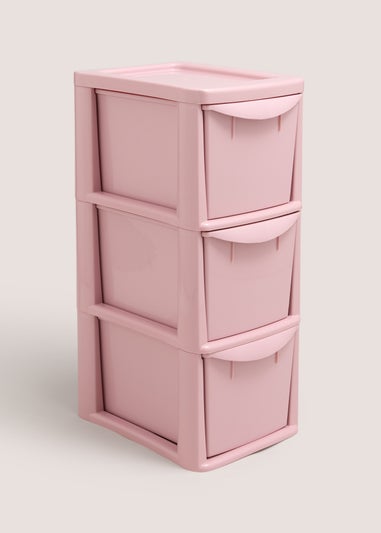 Pink Small Drawer Tower
