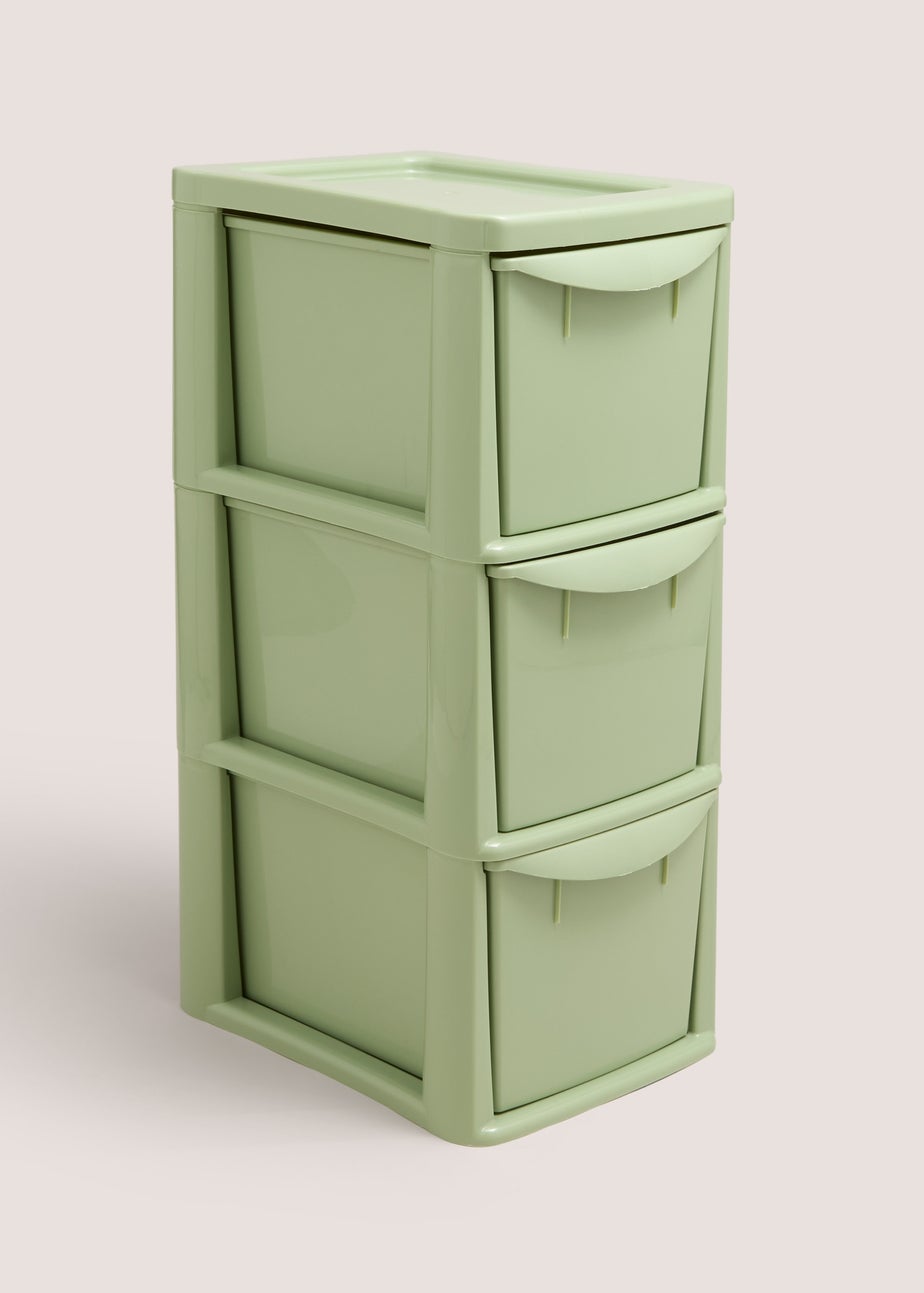 Green Small Tower Drawers