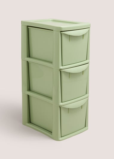 Green Small Tower Drawers