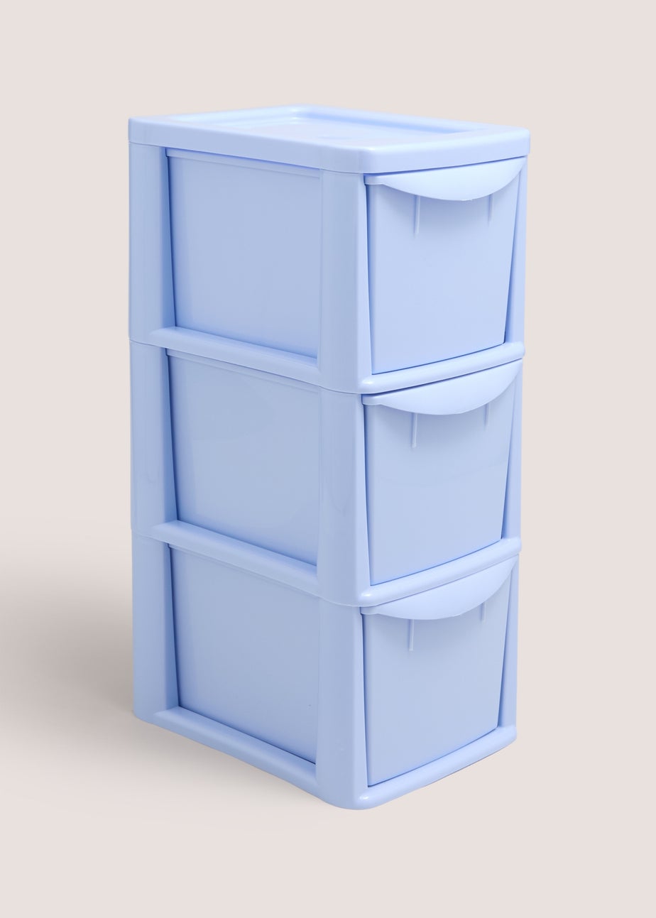 Blue Small Tower Drawers