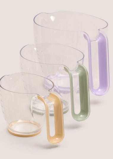 3 Piece Multicolour Jugs