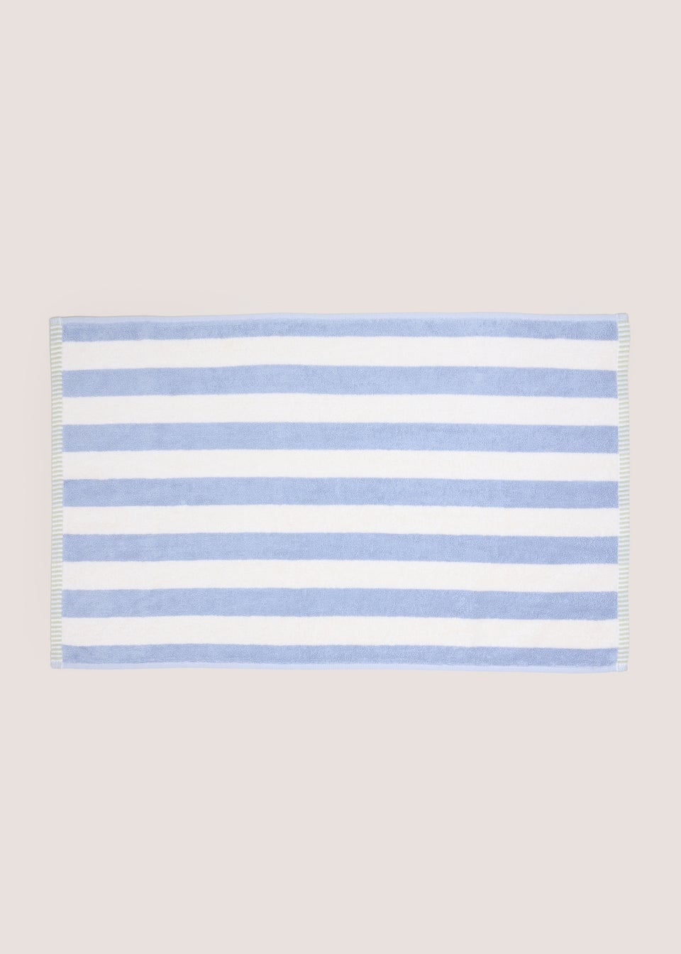 Blue Stripe Jacquard Hand Towel