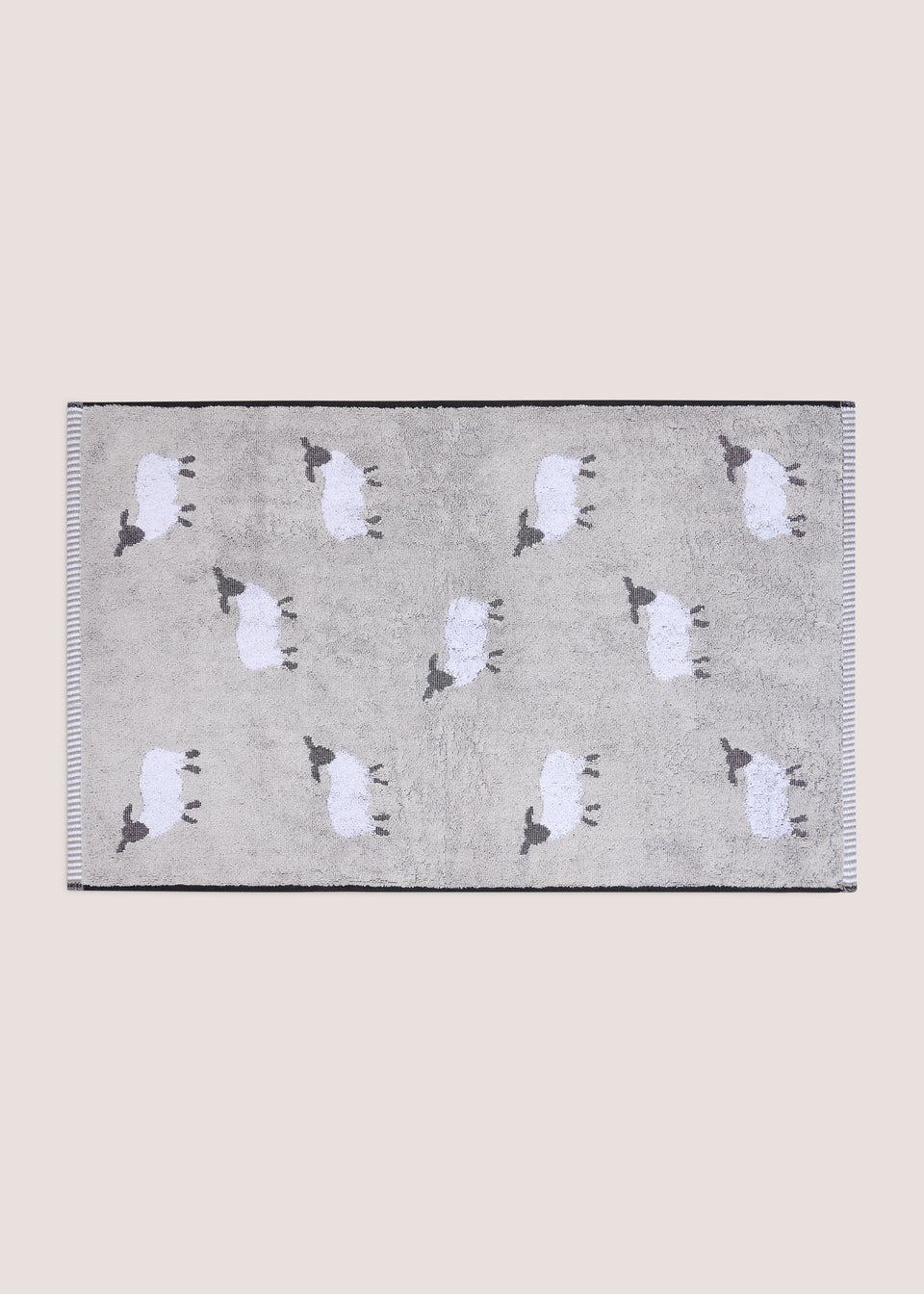 Grey Sheep Jacquard Hand Towel