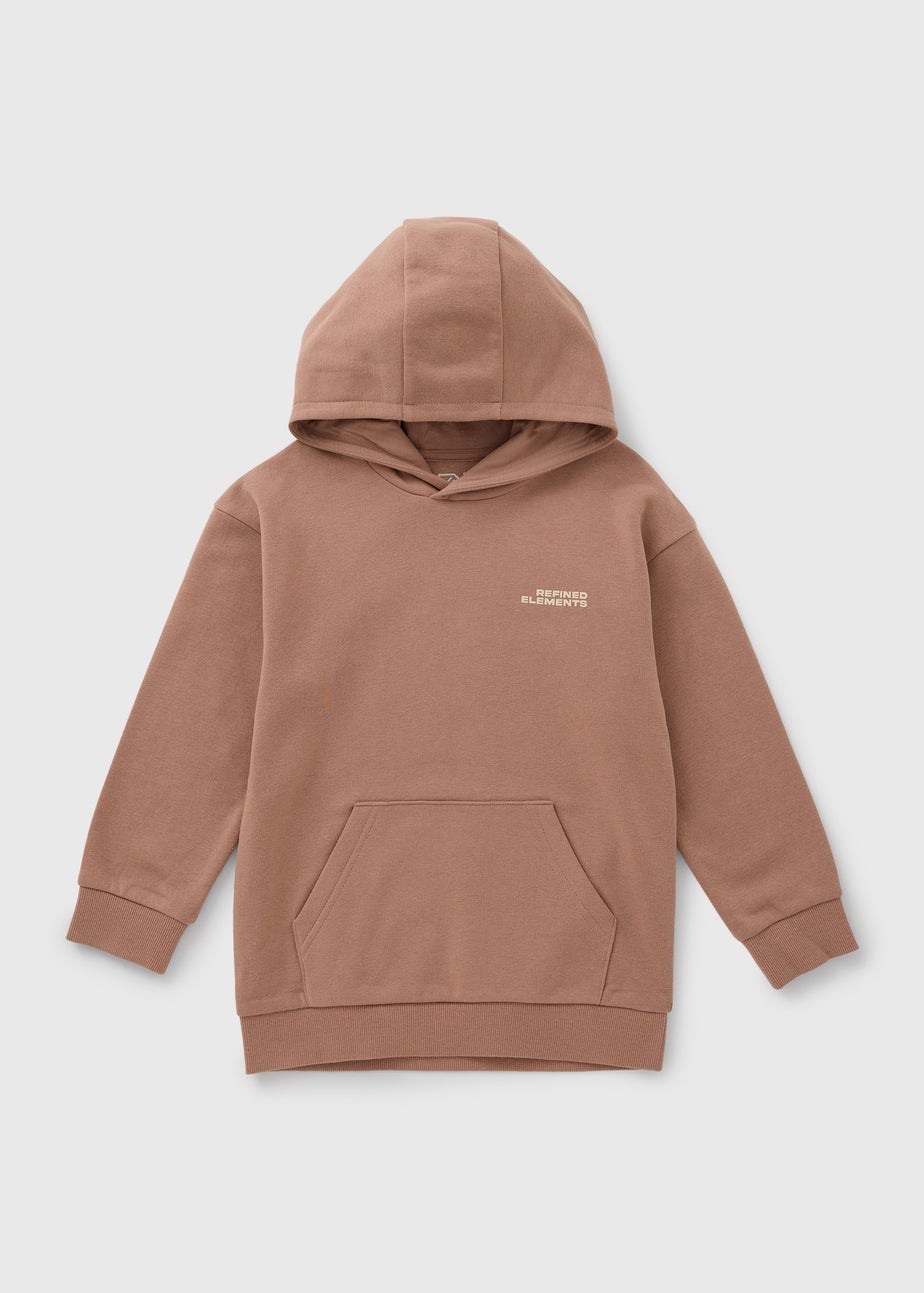 Boys Terracotta Oversized Hoodie (7-15yrs)