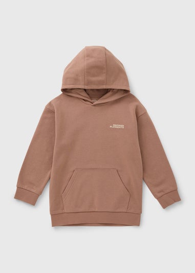 Boys Terracotta Oversized Hoodie (7-15yrs)