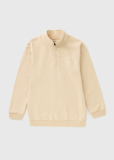 Boys Stone Funnel Neck Sweatshirt (7-15yrs)