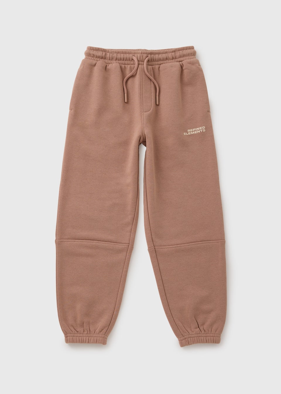 Boys Beige Oversized Jogging Bottoms (7-15yrs)