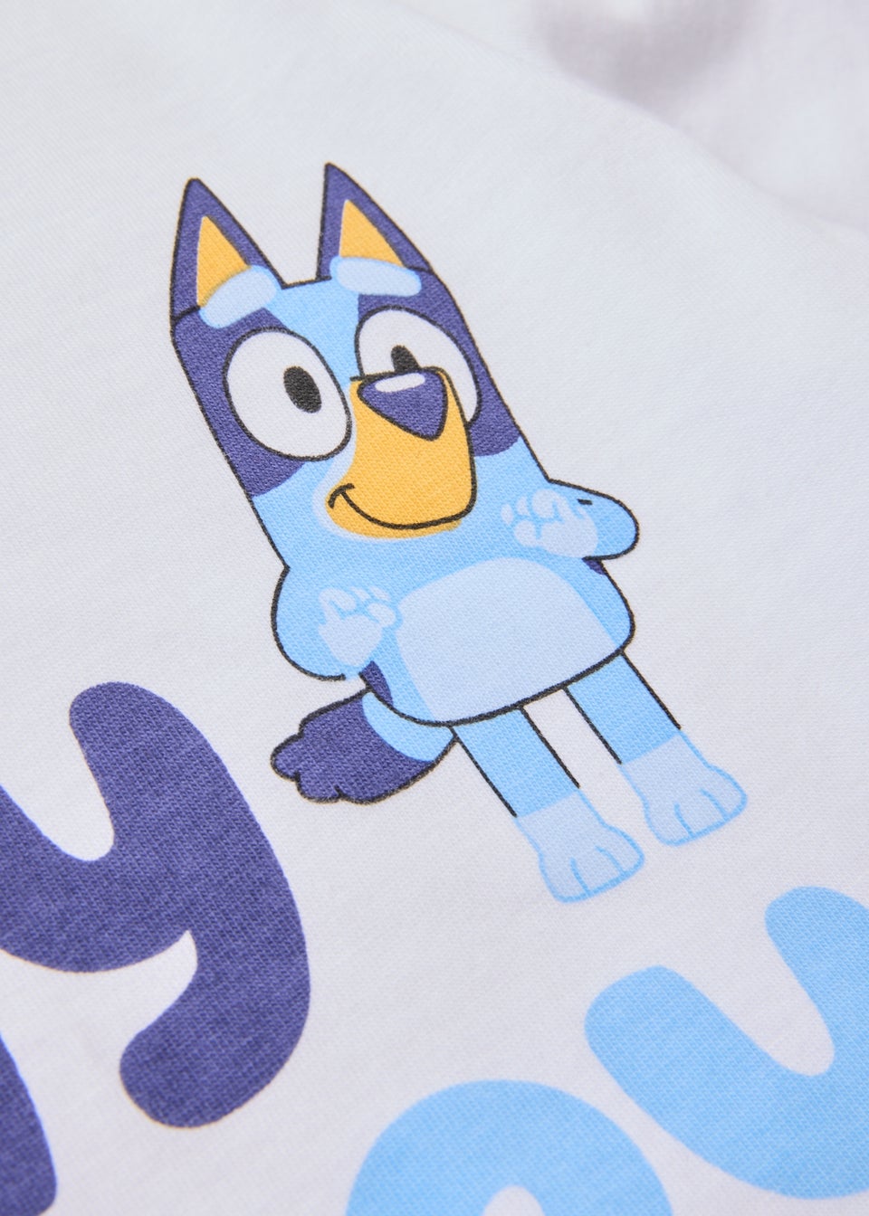 Bluey Kids White Short Pyjama Set  (1-7yrs)