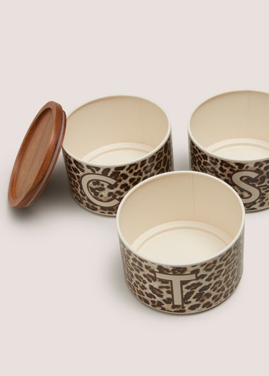 Leopard Canisters