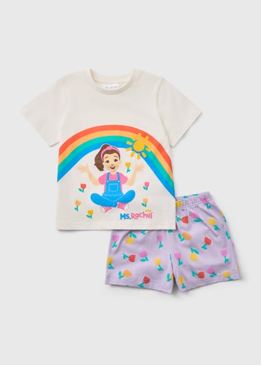 Ms Rachel Girls Multicolour Short Pyjama Set (1-5yrs)