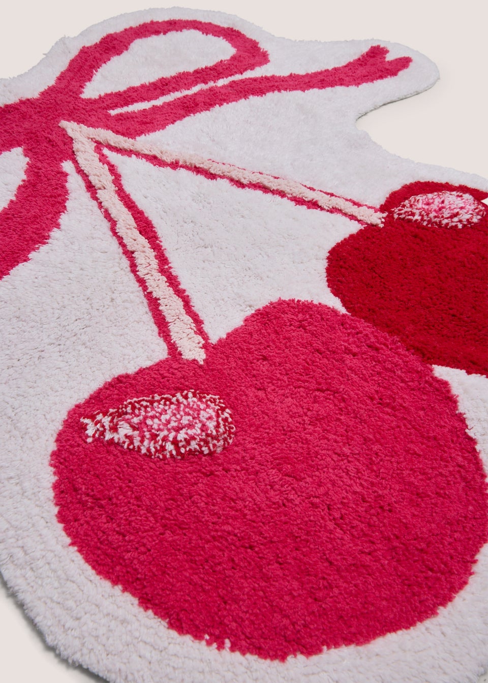 Red Cherry Bath Mat