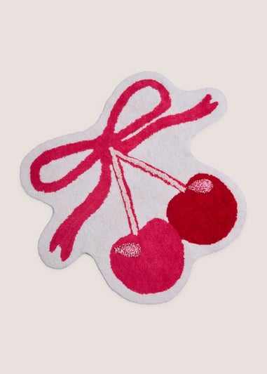 Red Cherry Bath Mat