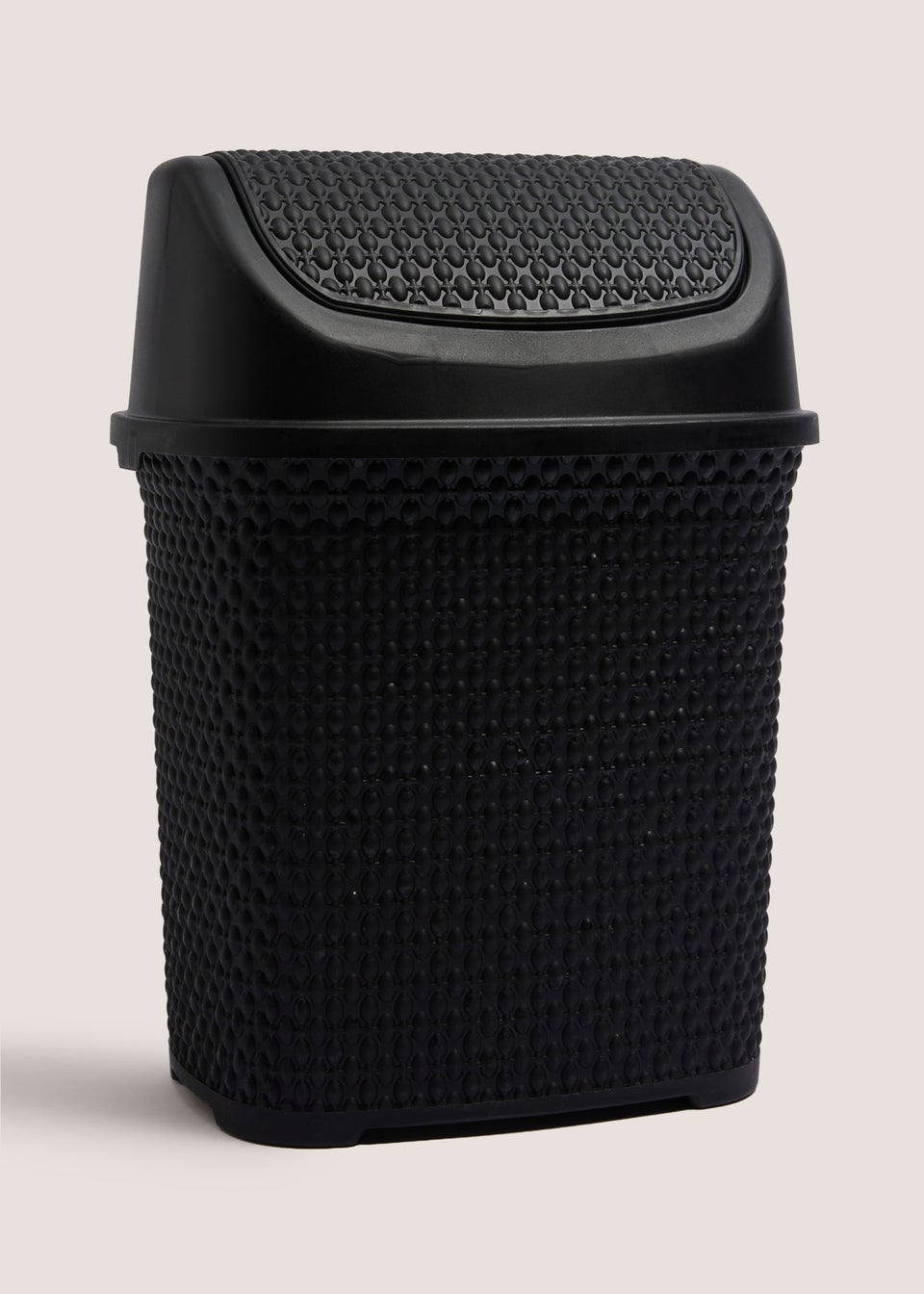 Black Plastic Bin