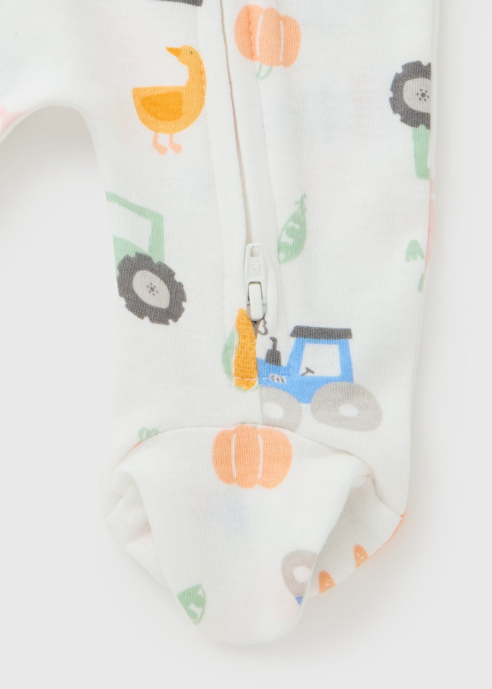 Baby Boy Zip Up Sleepsuit (0-24 Mnths)
