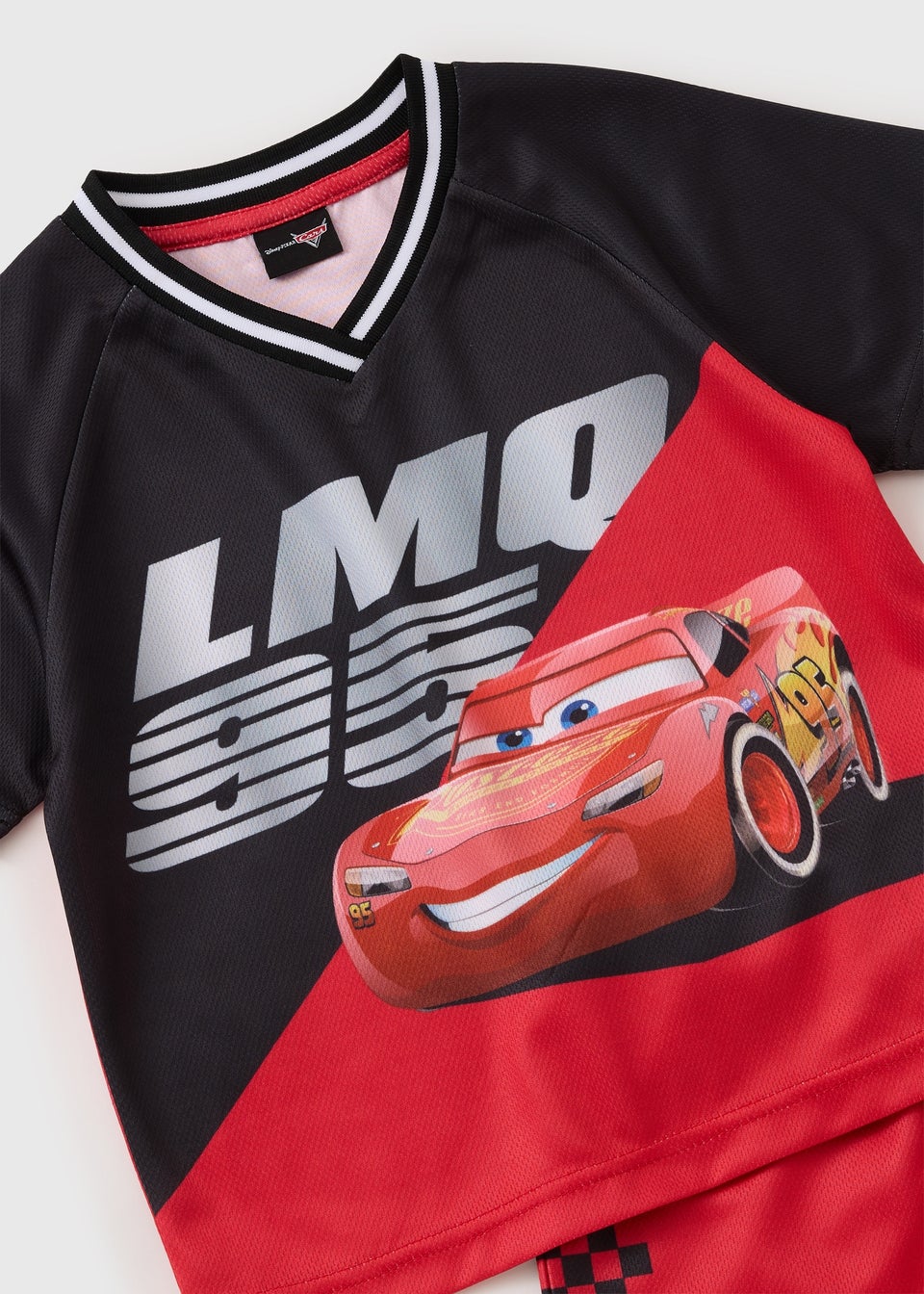 Cars Boys Red Lightning McQueen Top & Shorts Set  (1-7yrs)
