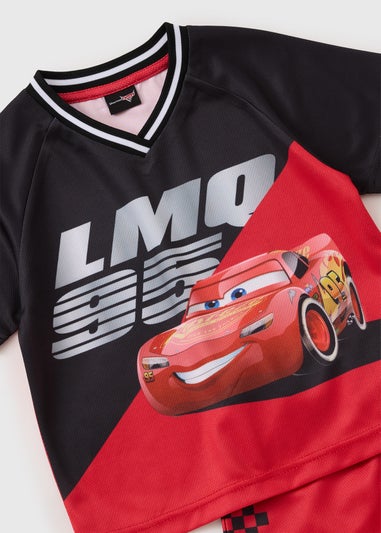 Cars Boys Red Lightning McQueen Top & Shorts Set (1-7yrs)