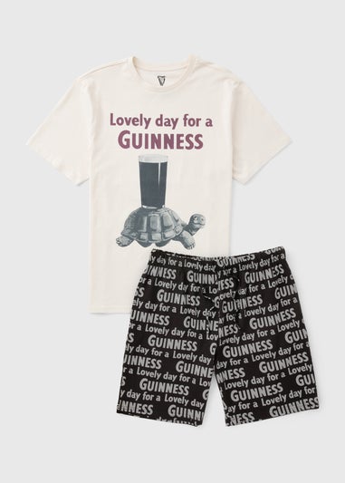 Black Guinness Short Pyjama Set