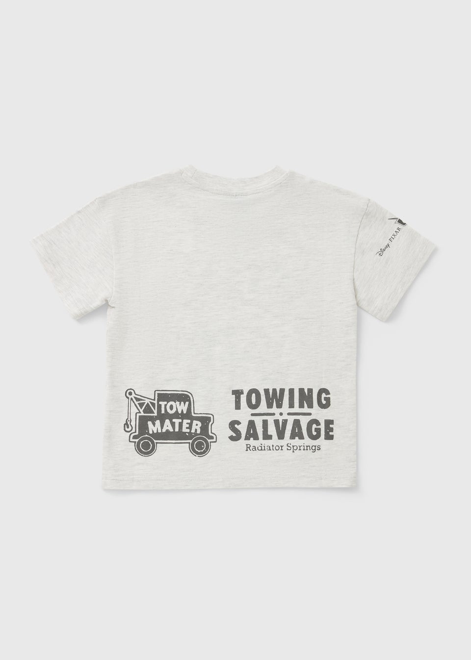Cars Boys Beige Tow Mater T-Shirt (1-7yrs)