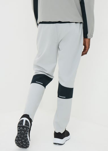 Souluxe Grey Woven Co Ord Jogging Bottoms