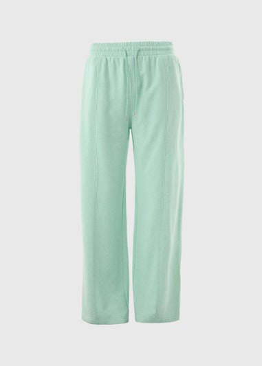 Green Wide Leg Jogging Bottoms
