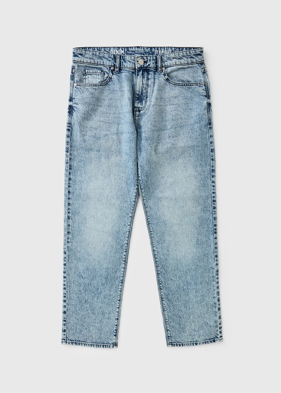 Light Wash Slim Fit Jeans