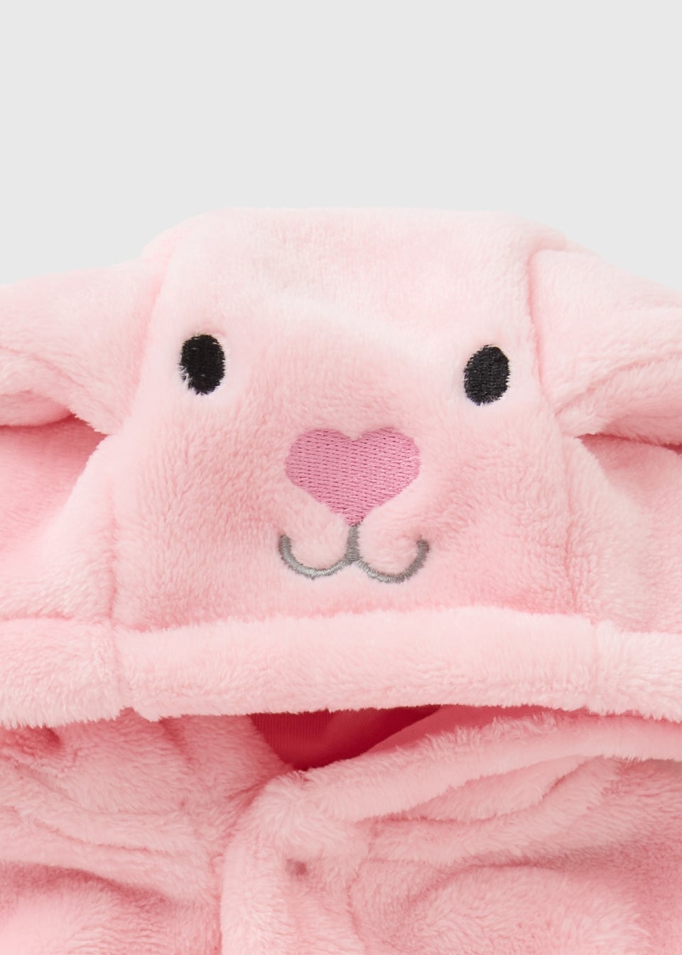 Baby Pink Bunny Dressing Gown (Newborn-18mths)