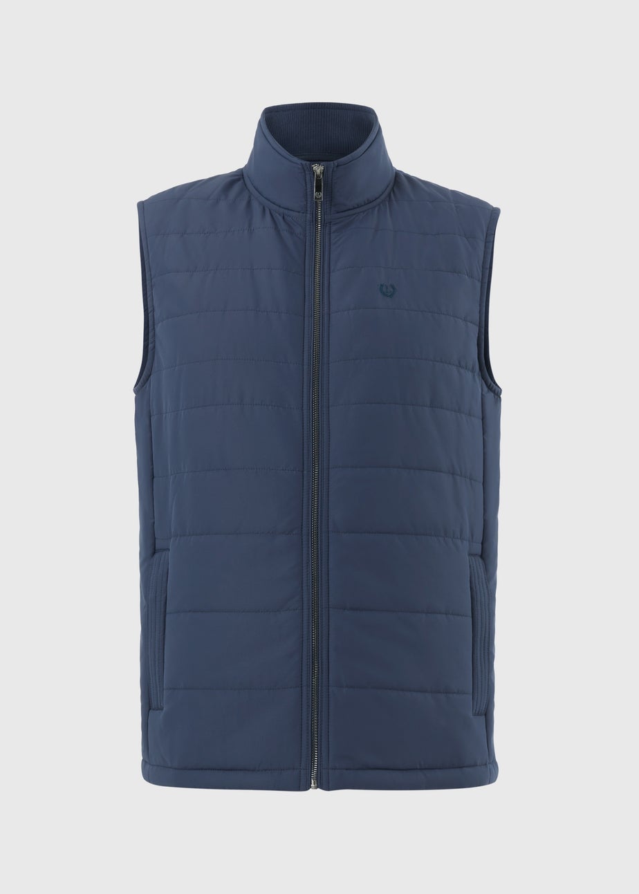 Lincoln Navy Quilted Gilet