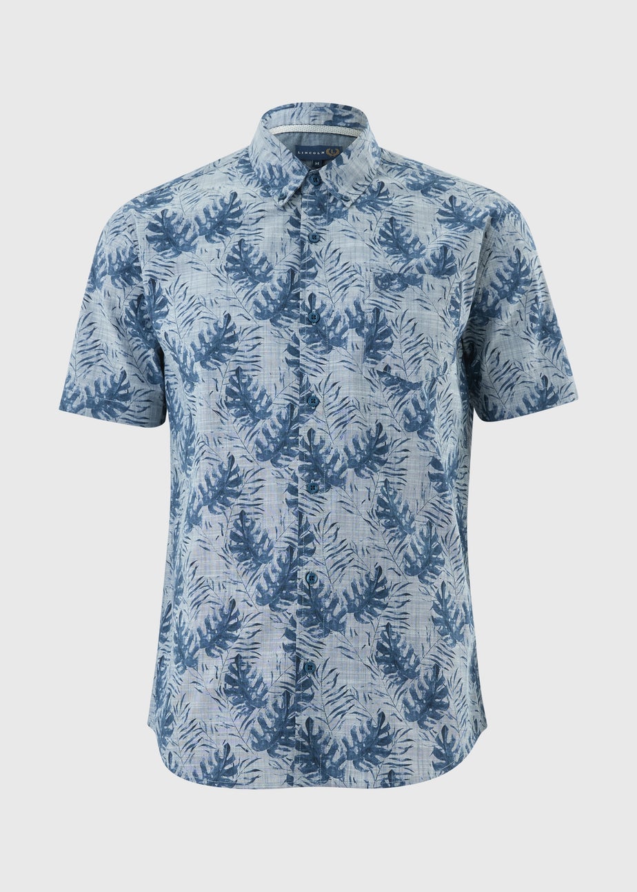 Navy Printed Shirt