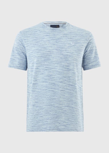Lincoln Blue Space Dye T-Shirt