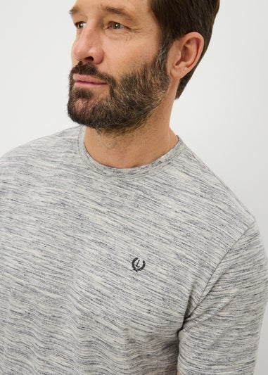 Lincoln Grey Space Dye T-Shirt