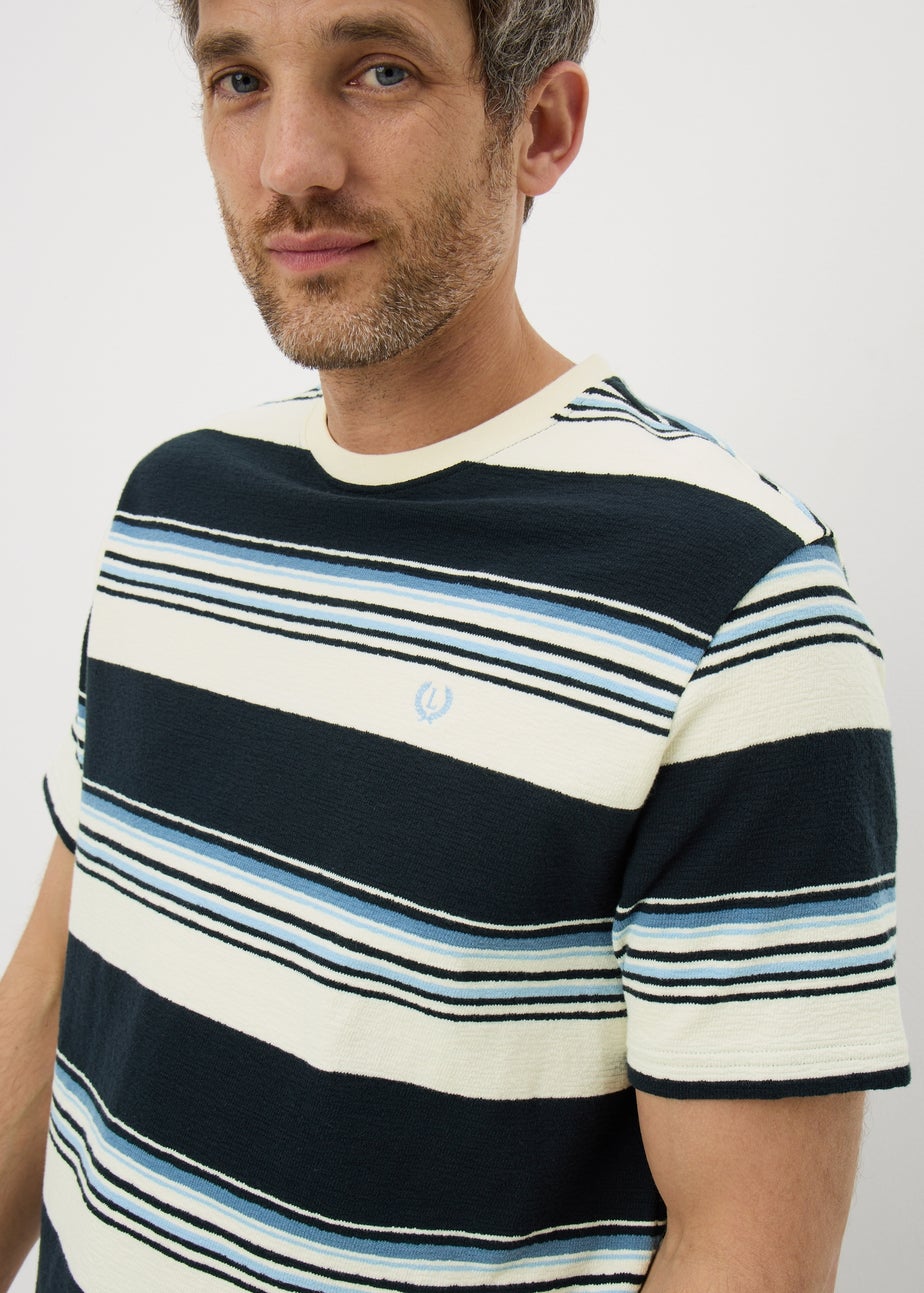 Lincoln Navy Stripe T-Shirt