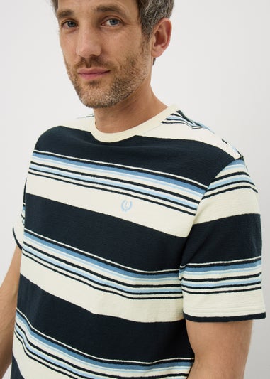 Lincoln Navy Stripe T-Shirt
