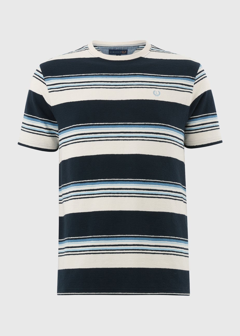 Lincoln Navy Stripe T-Shirt