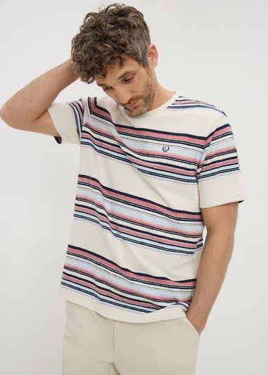 Lincoln Pink Stripe T-Shirt
