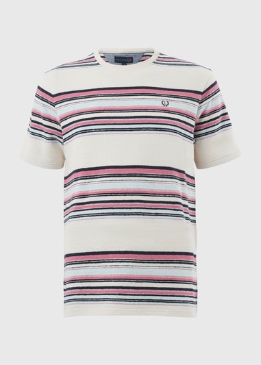 Lincoln Pink Stripe T-Shirt